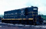 Seaboard Coast Line GP7 #979, with Seaboard Air Line paint starting to show, 